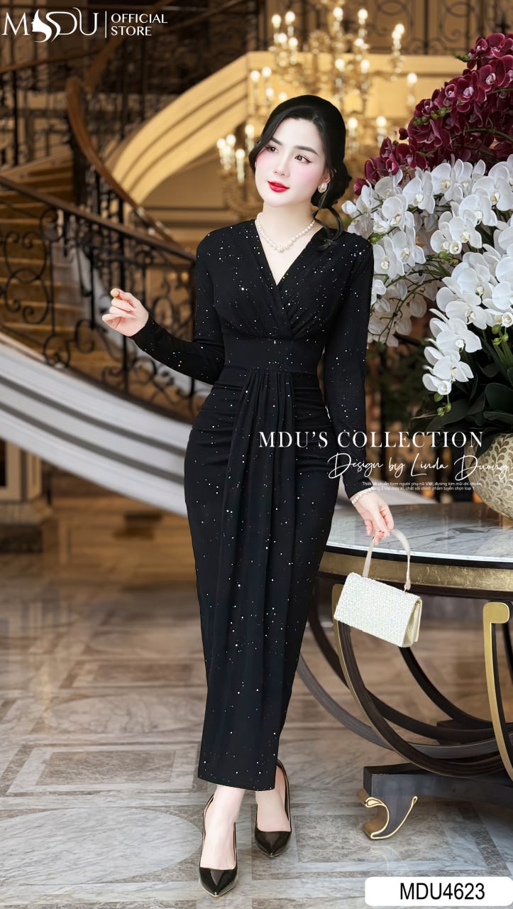 Phối Váy Body Dài Qua Gối Cho Mùa Lạnh