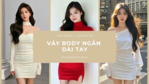 vay body ngan dai tay 1 1 Mdu Fashion