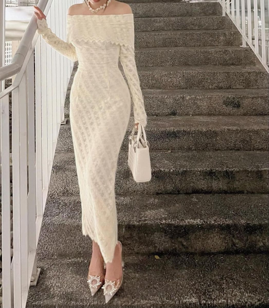 Những Điểm Thu Hút Của Váy Body Trễ Vai Dài Tay