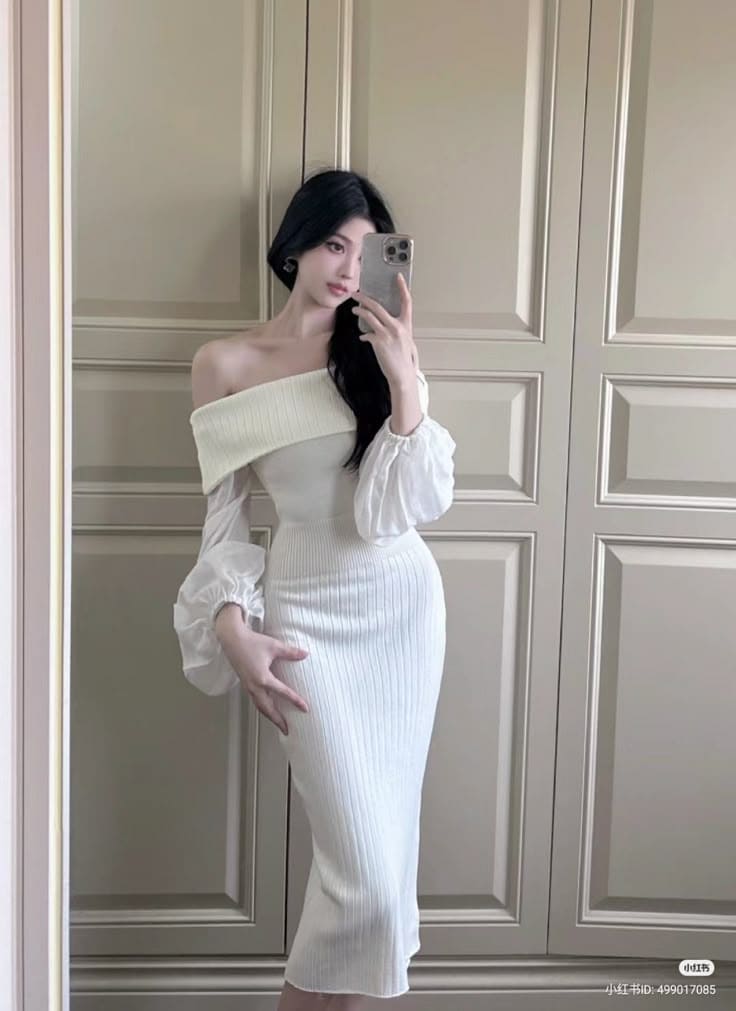 Cách Chọn Váy Body Trễ Vai Dài Tay Phù Hợp