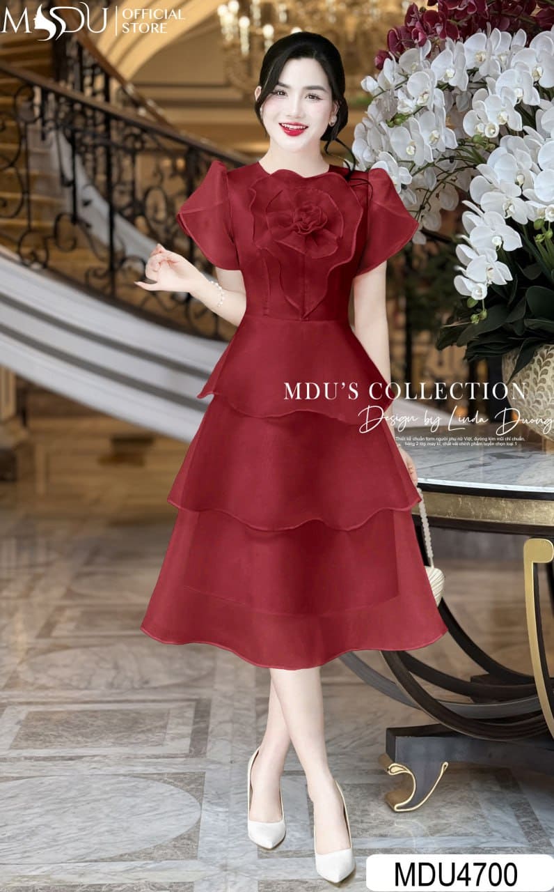 Váy Công Chúa Màu Đỏ Trong Các Dịp Đặc Biệt