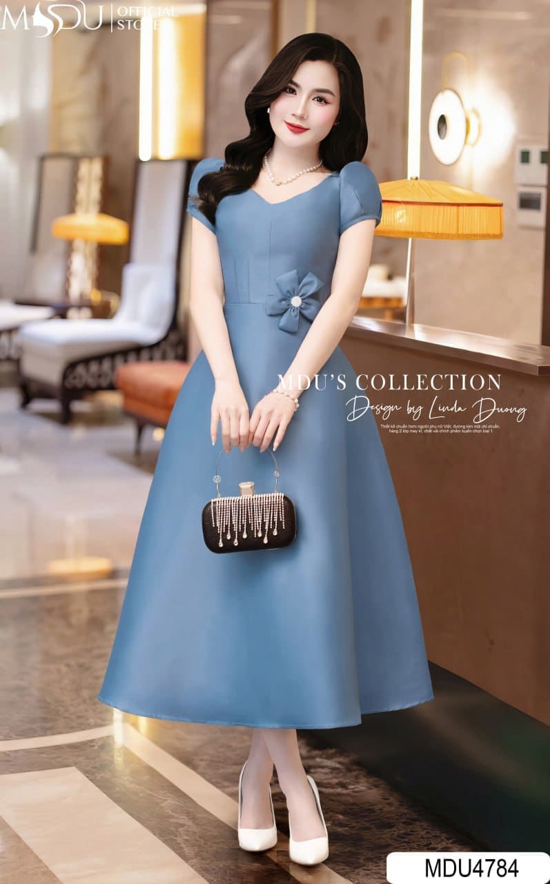 Sức Hấp Dẫn Của Váy Công Chúa Màu Xanh Trong Thế Giới Thời Trang