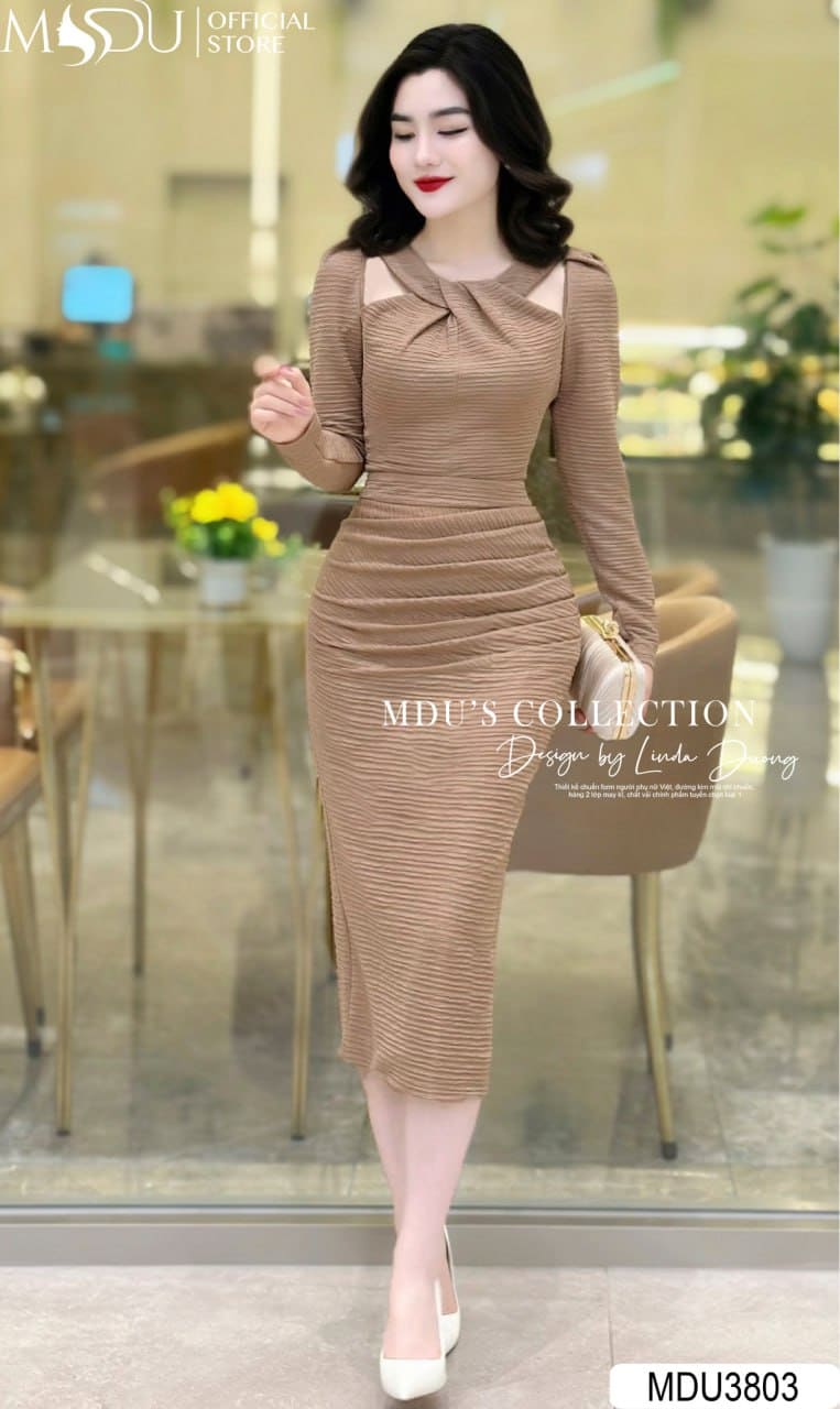 Mix Váy Len Body Cho Phong Cách Công Sở