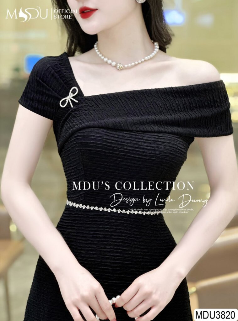 Váy Thiết Kế MDU3820 - Chất Visco Nhật Cao Cấp Mang Đến Cảm Giác Mềm Mịn Và Thoáng Mát