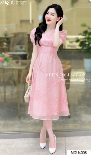 Váy Thiết Kế MDU4008 – Vẻ Đẹp Của Sự Huyền Bí , Tinh Tế Trong Từng Chi Tiết