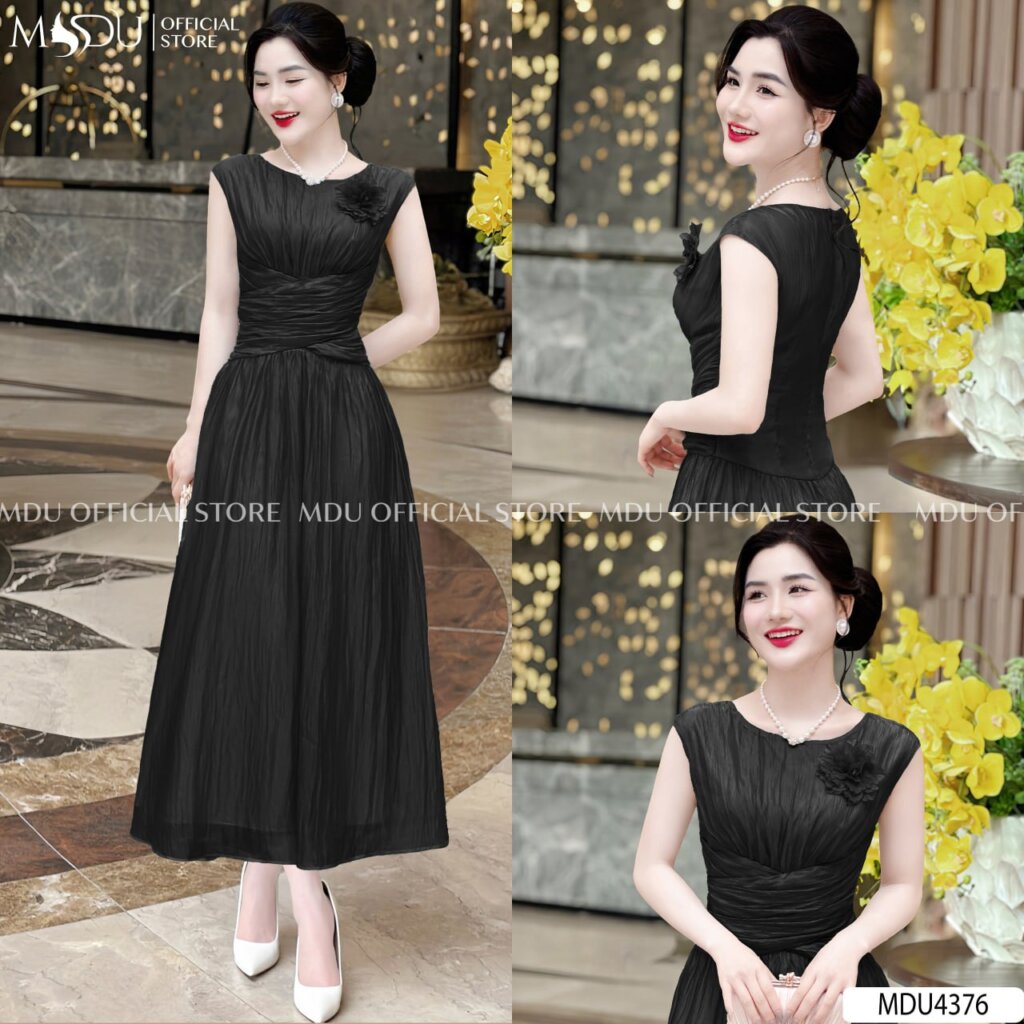 Phối Phụ Kiện Cùng Đầm Đen – Bí Kíp Tỏa Sáng Tức Thì