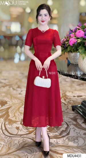 Váy Thiết Kế MDU4431 – Tôn Vẻ Đẹp Thanh Lịch Và Sang Trọng