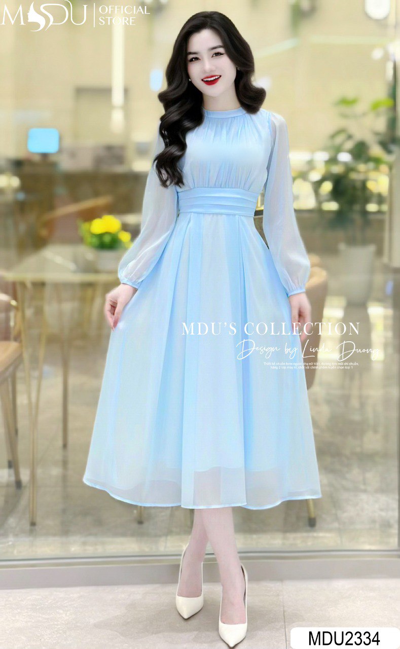 Váy Thiết Kế Mùa Đông Dáng Chữ A - Trẻ Trung Và Tôn Dáng