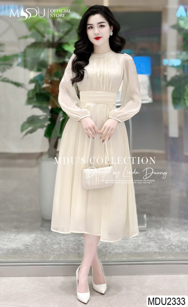 Váy Thiết Kế Mùa Đông Dáng Maxi - Thanh Thoát Và Ấm Áp