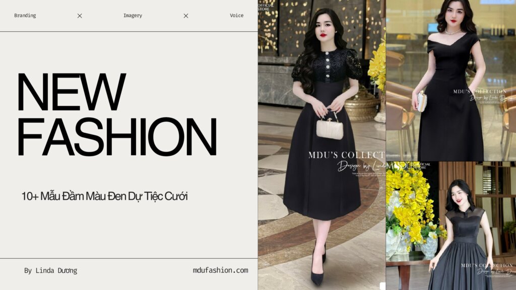 Cream and Black Clean Modern Brand Guidelines Presentation pdf Mdu Fashion