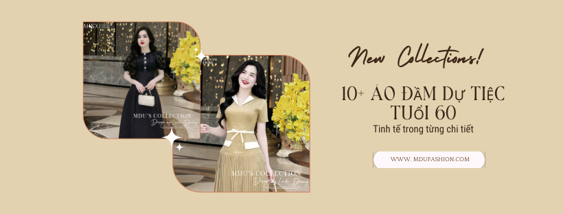 Cream and Brown New Fashion Style Collection Facebook Cover Mdu Fashion
