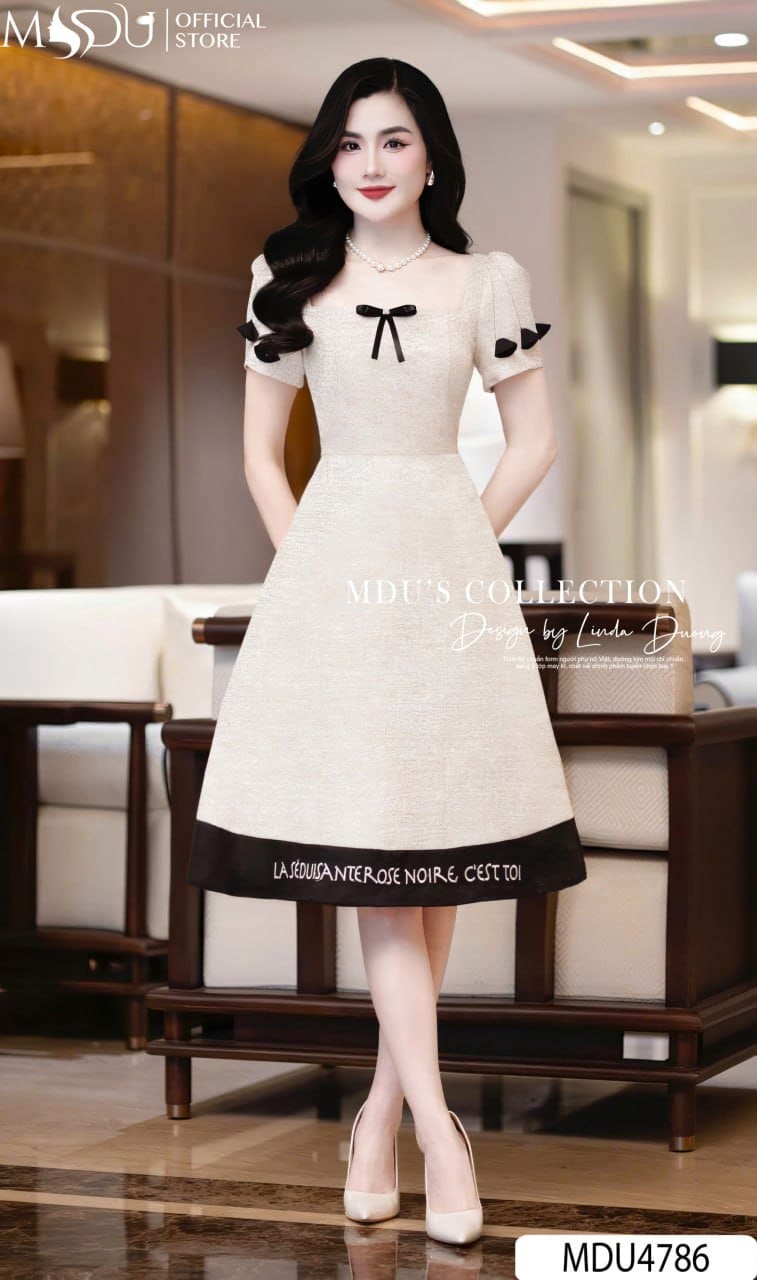 Các Kiểu Dáng Đầm Dự Tiệc Cho Cô Nàng Mũm Mĩm Nên Thử - Đầm Xòe Công Chúa