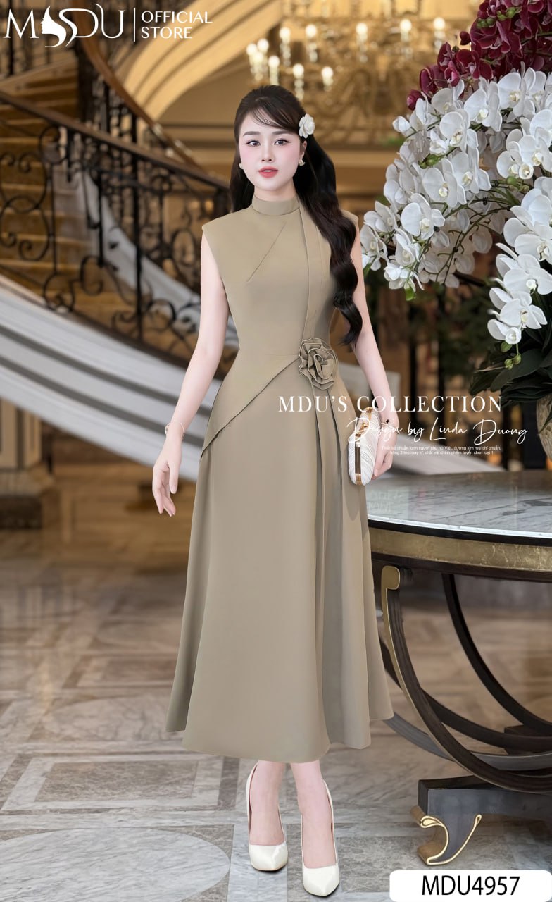 Đầm dự tiệc cưới cho người lớn tuổi cổ tàu