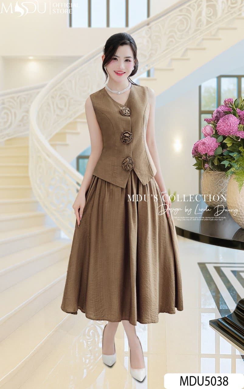 Váy dự tiệc cho người mập - Peplum