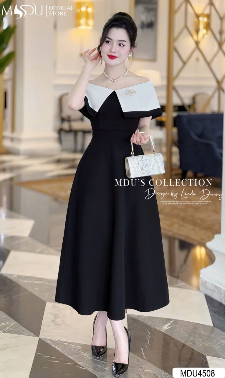 Top 10 Kiểu Váy Trắng Dự Tiệc Cho Người Béo Đẹp Nhất  - Váy Trễ Vai