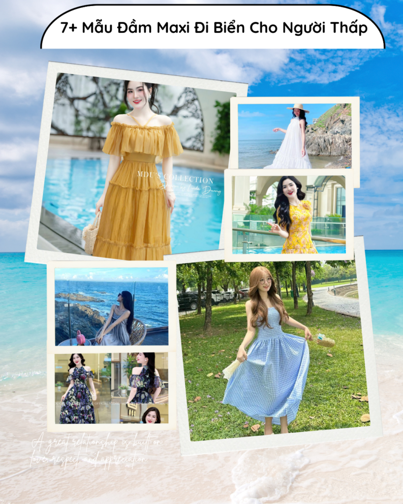 7 Mau Dam Maxi Di Bien Cho Nguoi Thap Mdu Fashion