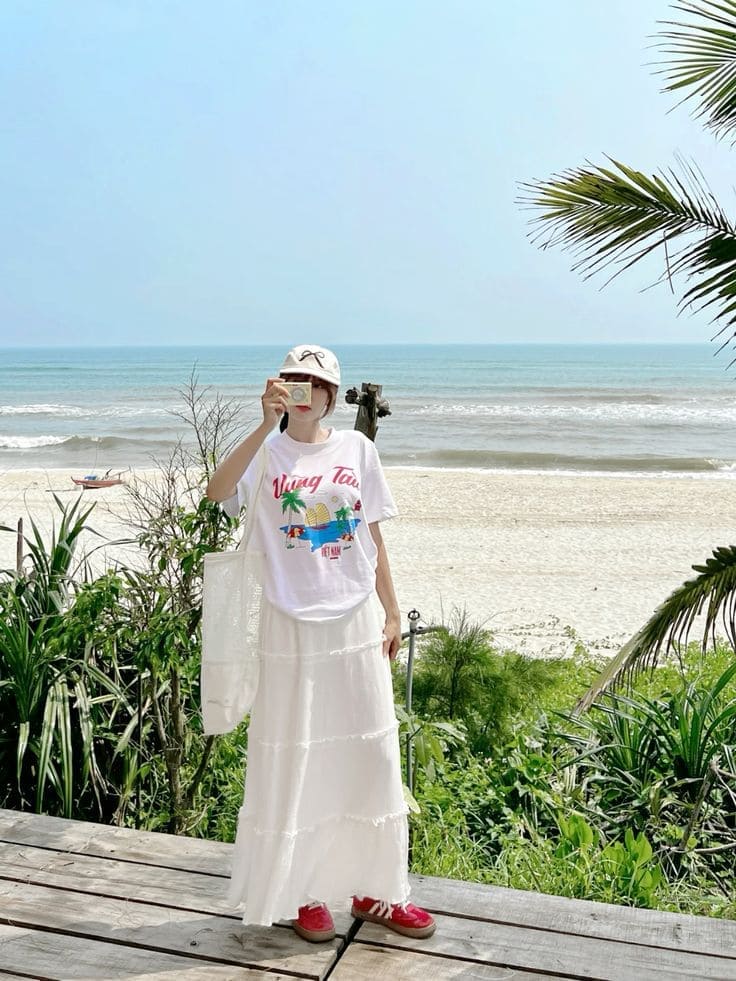 Các Loại Áo Đi Biển Được Yêu Thích Nhất - Áo Thun, Áo Phông