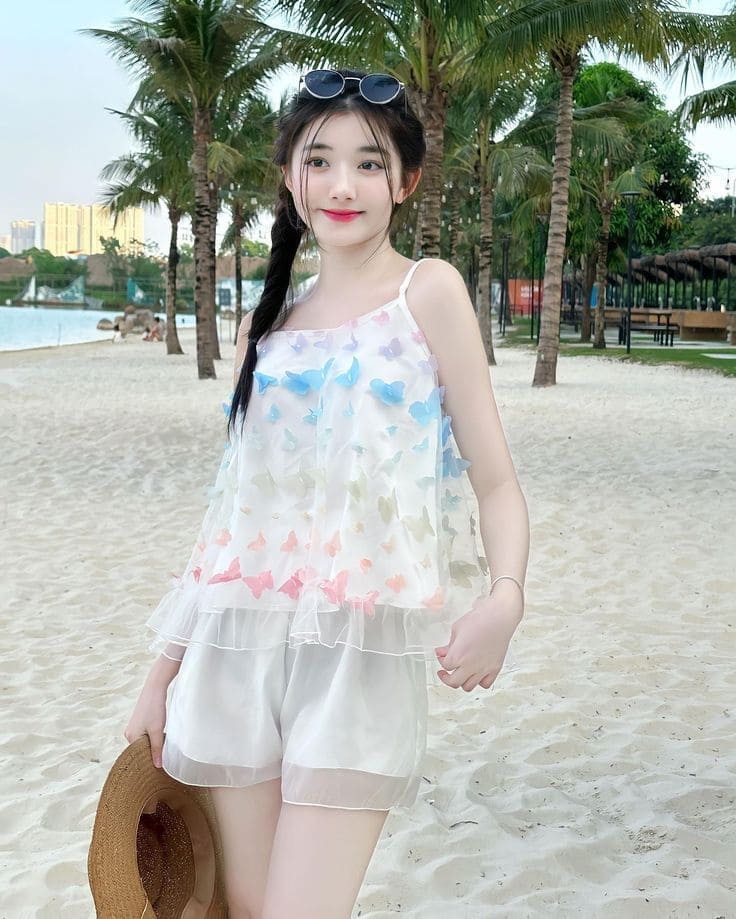 Áo Đi Biển Đẹp - Áo 2 dây