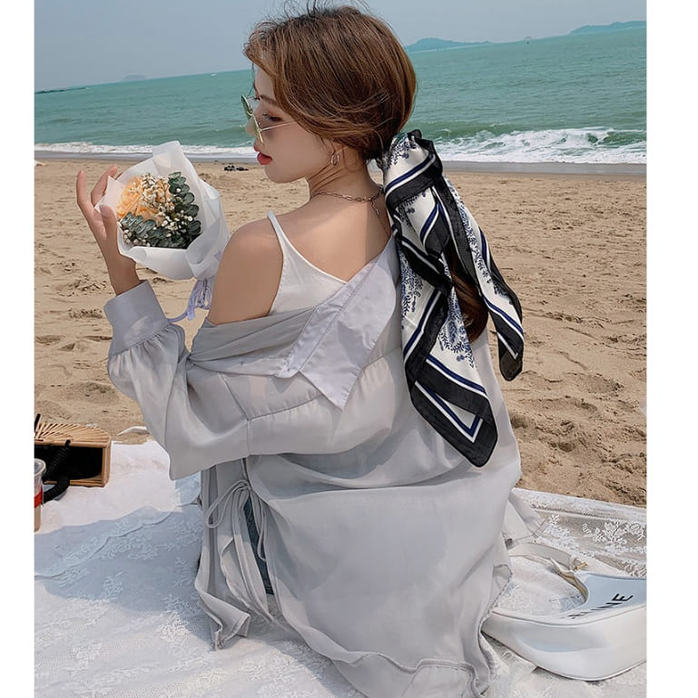 Các Loại Áo Đi Biển Được Yêu Thích Nhất - Áo Sơ Mi Oversize