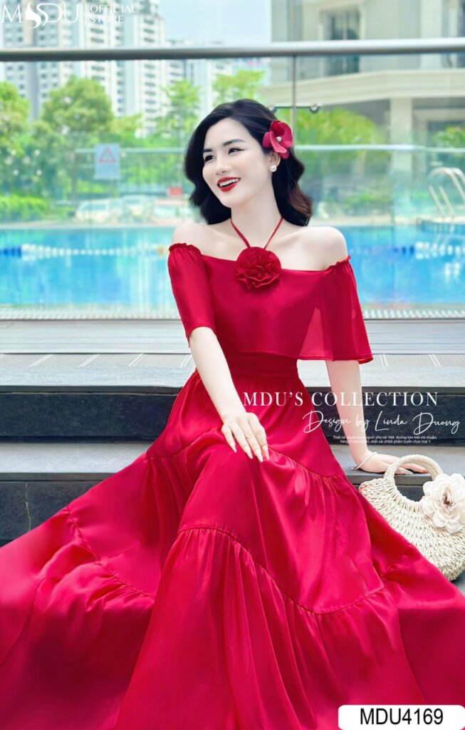 Váy đi biển - váy maxi