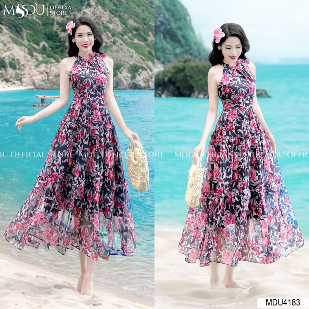 Đầm dây đi biển - Tận Dụng Chuyển Động Tự Nhiên