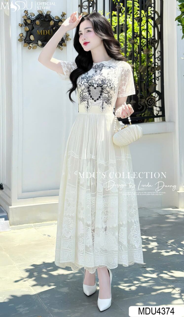 Ưu Điểm Khiến Đầm Maxi Trắng Đi Biển Trở Thành Must-Have