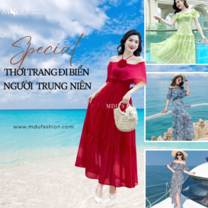 thoi trang di bien nguoi trung nien Mdu Fashion