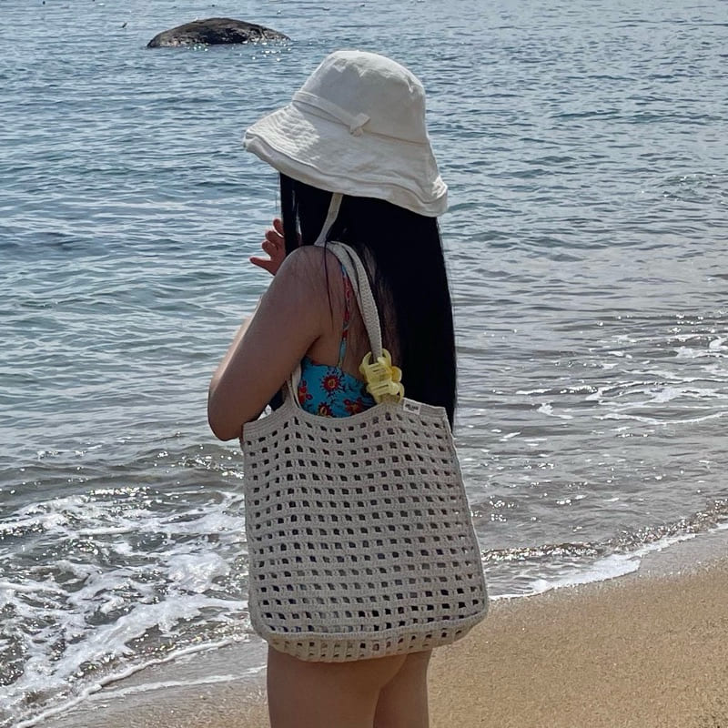 Những Mẫu Túi Đi Biển Đẹp Đang Được Yêu Thích Nhất - Túi Lưới