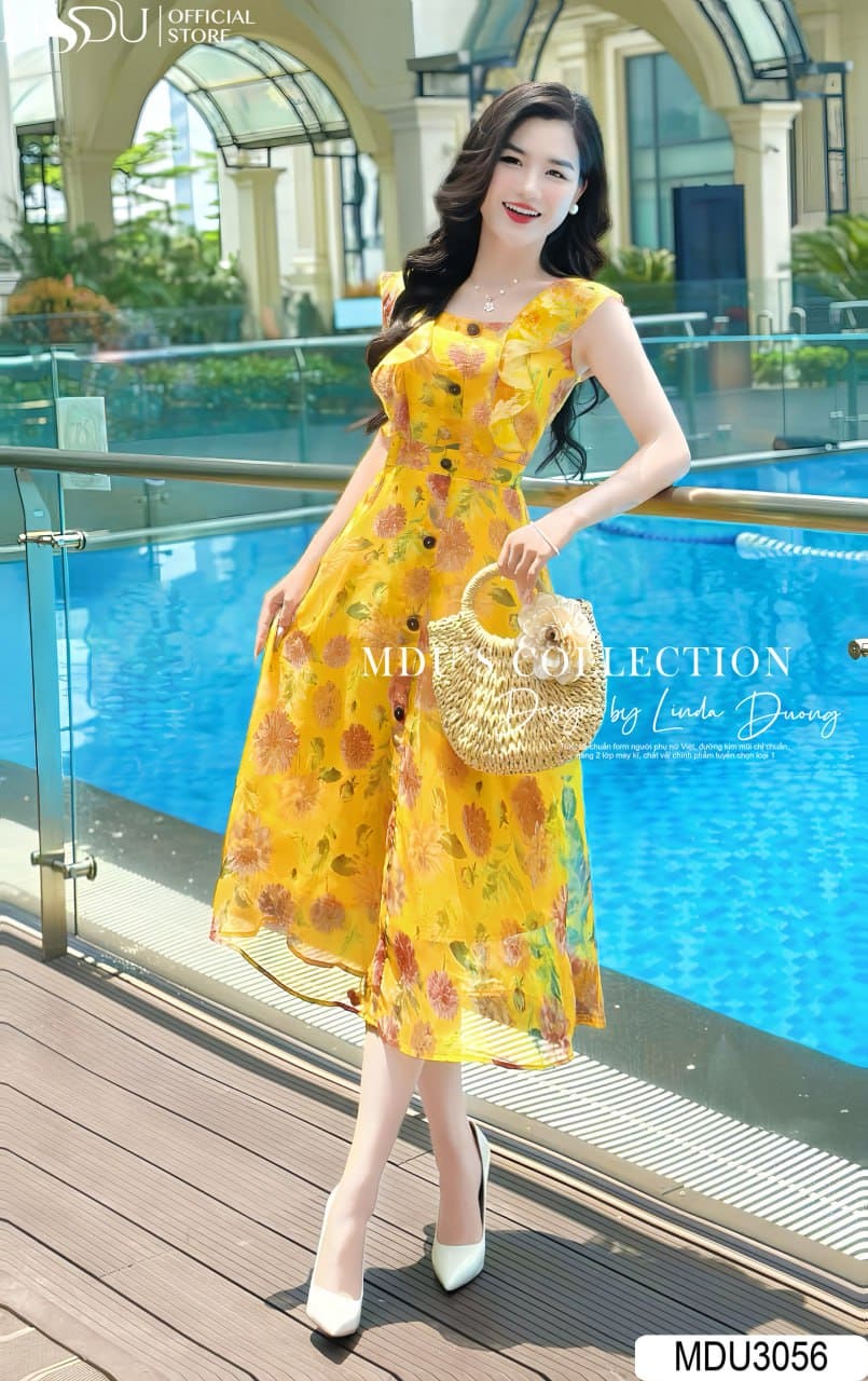 Cách Phối Đồ Với Váy Maxi Đi Biển