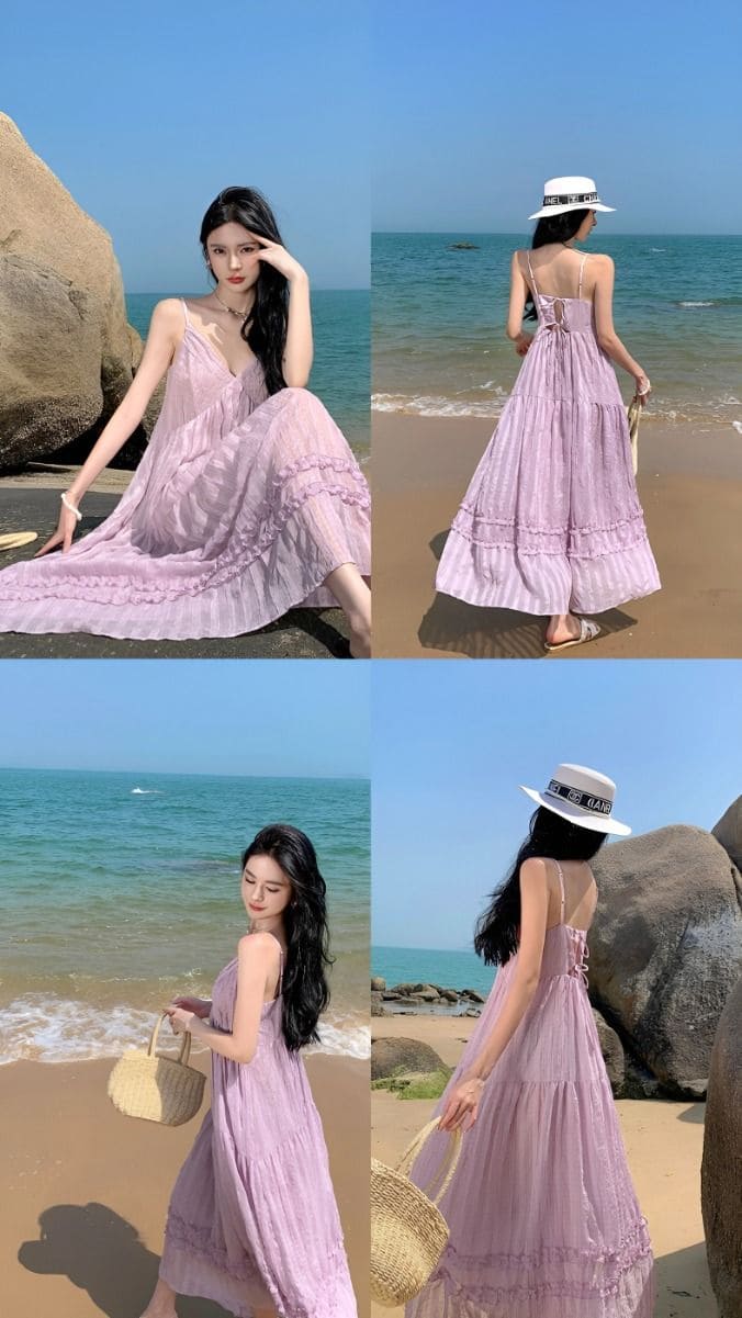Tại Sao Váy Maxi Đi Biển Là Vòng Chọn Hoàn Hảo