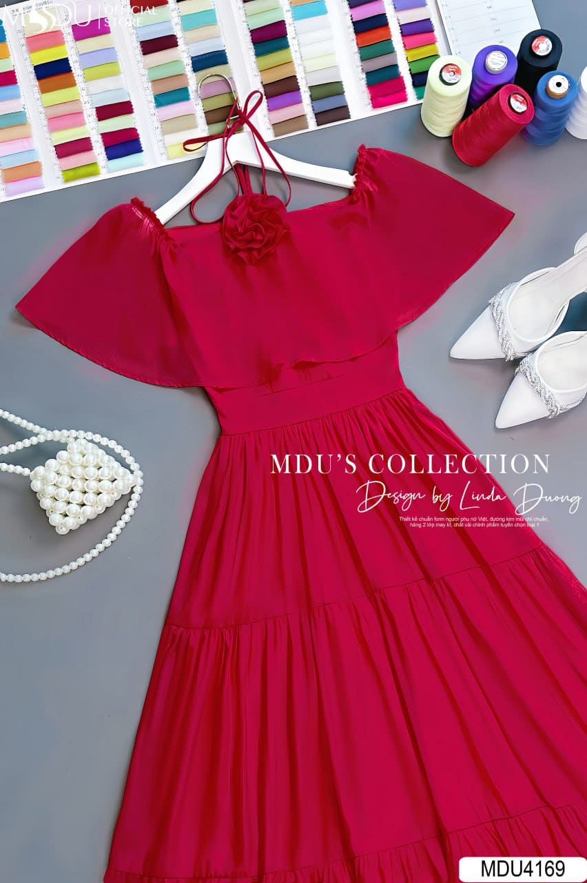 Chất Liệu Lý Tưởng Cho Đầm Maxi Trễ Vai Đi Biển - Tơ