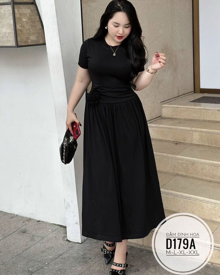 Các Kiểu Đầm Đi Biển Big Size Được Yêu Thích Nhất - Đầm Suông