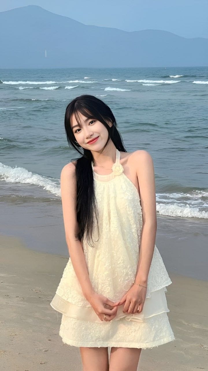 Các Kiểu Đầm Đi Biển Ngắn Khiến Nàng Mê Mẩn - Đầm Yếm Ngắn