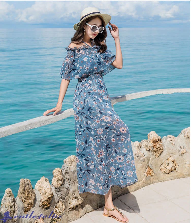 Đặc Điểm Nào Làm Nên Sức Hút Của Đầm Maxi Đi Biển Có Tay?