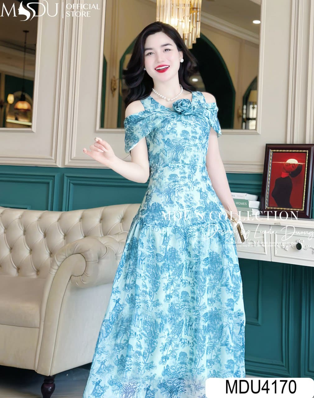 Màu xanh biển, xanh lá - Hòa mình vào thiên nhiên