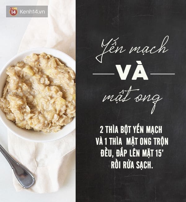 Công Thức Mặt Nạ Dưỡng Da Đi Biển Đơn Giản Mà Hiệu Quả - Yến Mạch Và Mật Ong