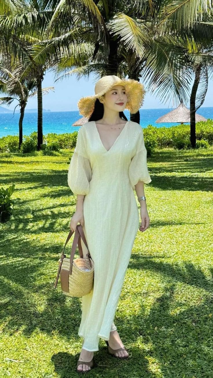 Lưu ý để phối đồ đi biển hoàn hảo