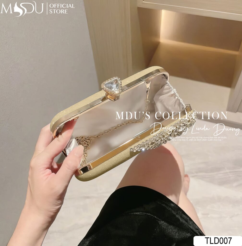 TLD007 - Túi Pha Lê Ánh Kim