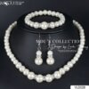 VLD028 – Bộ Trang Sức Ngọc Trai Trắng Cao Cấp Thanh Lịch & Tinh Tế