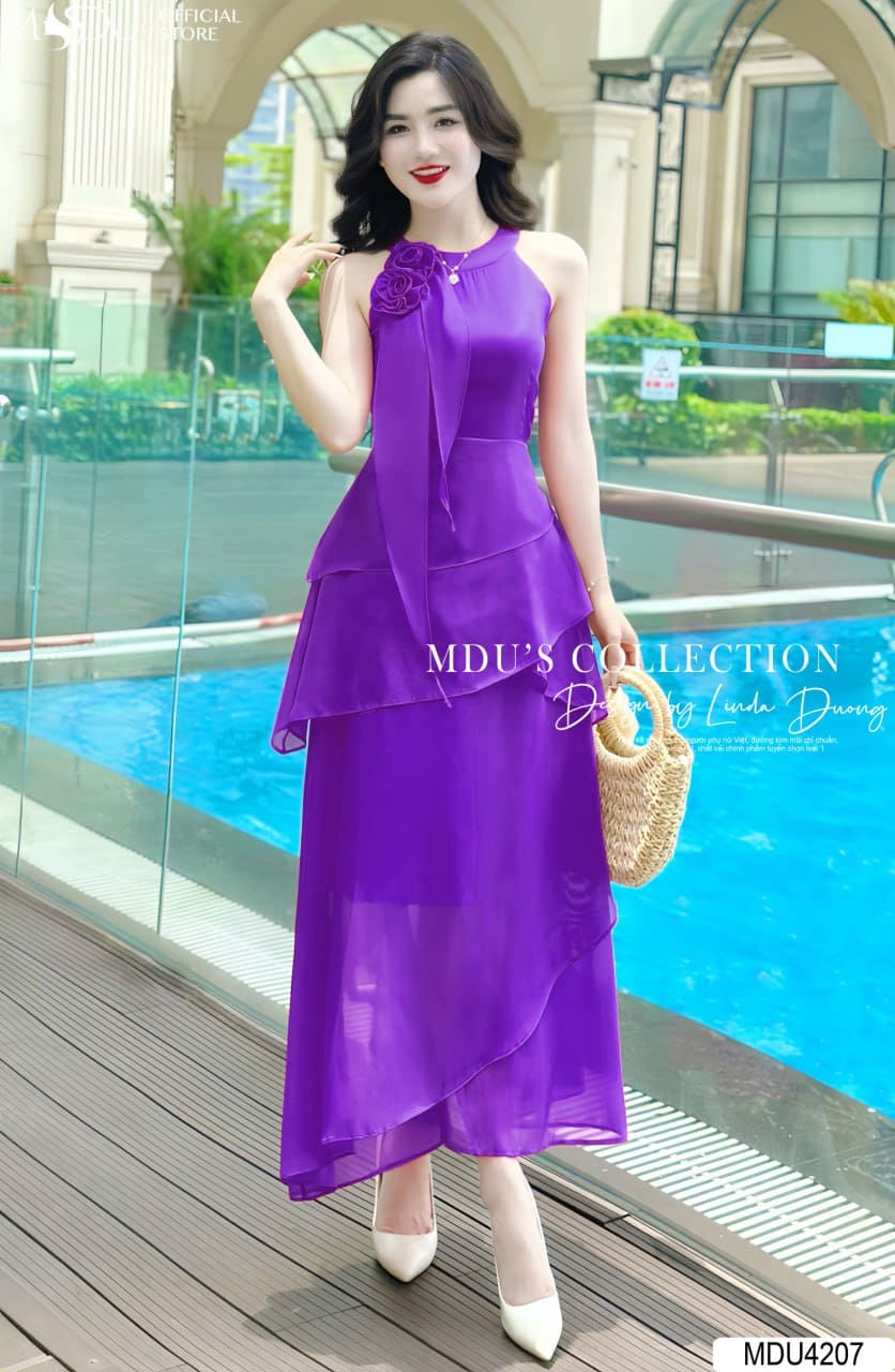 Bí Quyết Chọn Váy Maxi Cho Người Béo Bụng