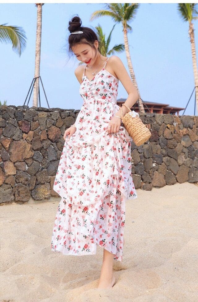 Bí Quyết Chọn Váy Maxi Cho Người Béo Bụng