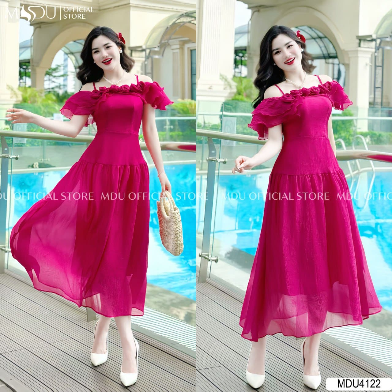 Bí Quyết Chọn Váy Maxi Cho Người Béo Bụng