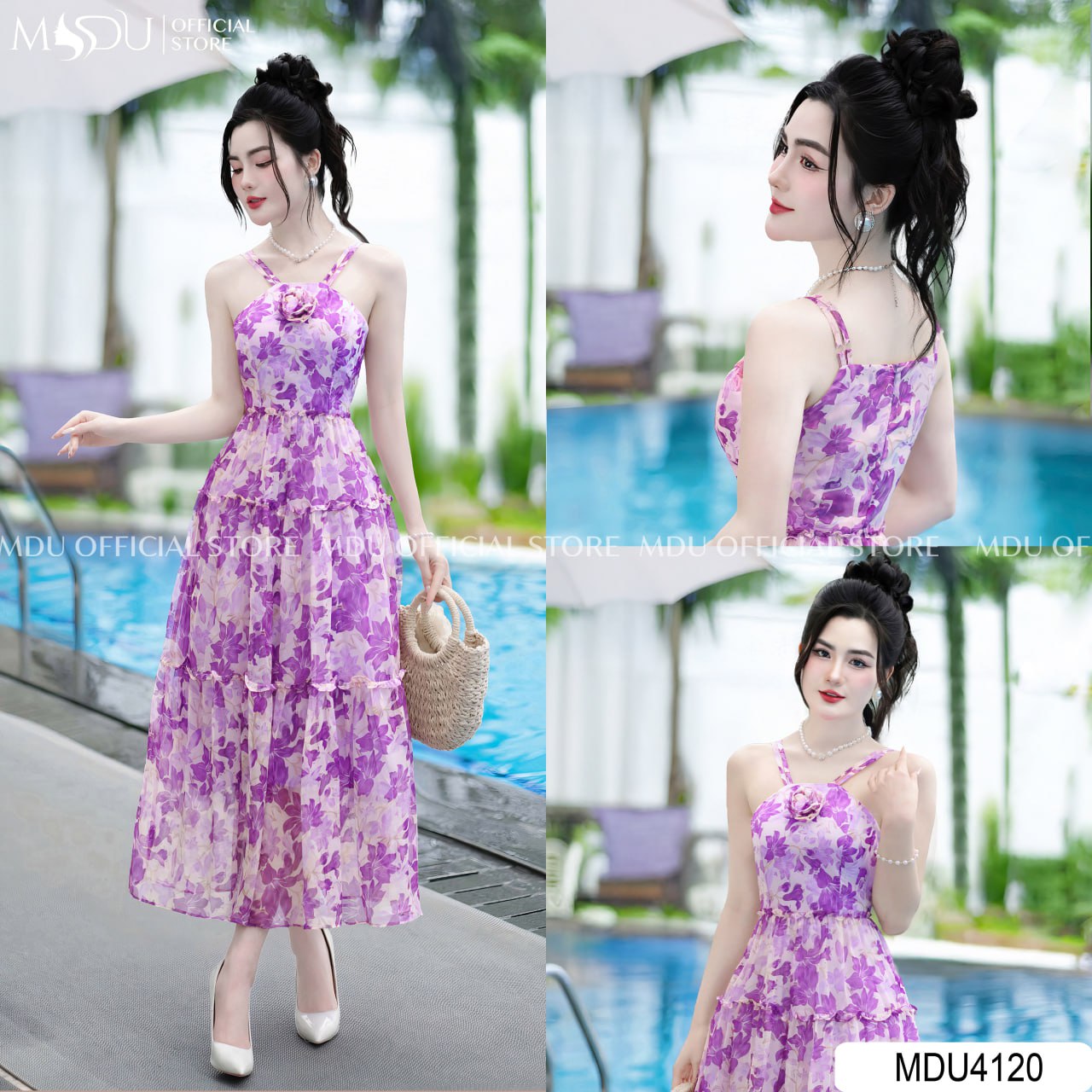 Mẹo Chọn Đầm Maxi Tơ Đi Biển Phù Hợp Với Từng Dáng Người