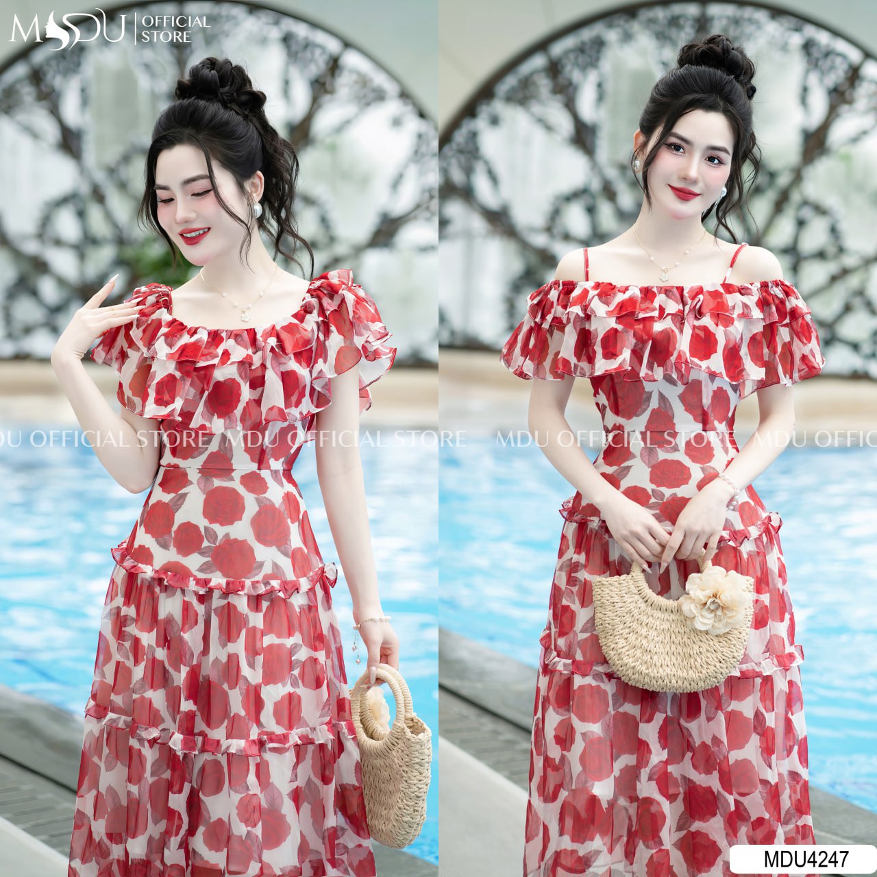 Xu Hướng Đầm Maxi Tơ Đi Biển Năm 2025