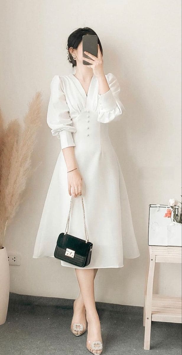 Hướng Dẫn Chọn Váy Trắng Đi Biển Cho Người Béo Tôn Dáng, Tự Tin