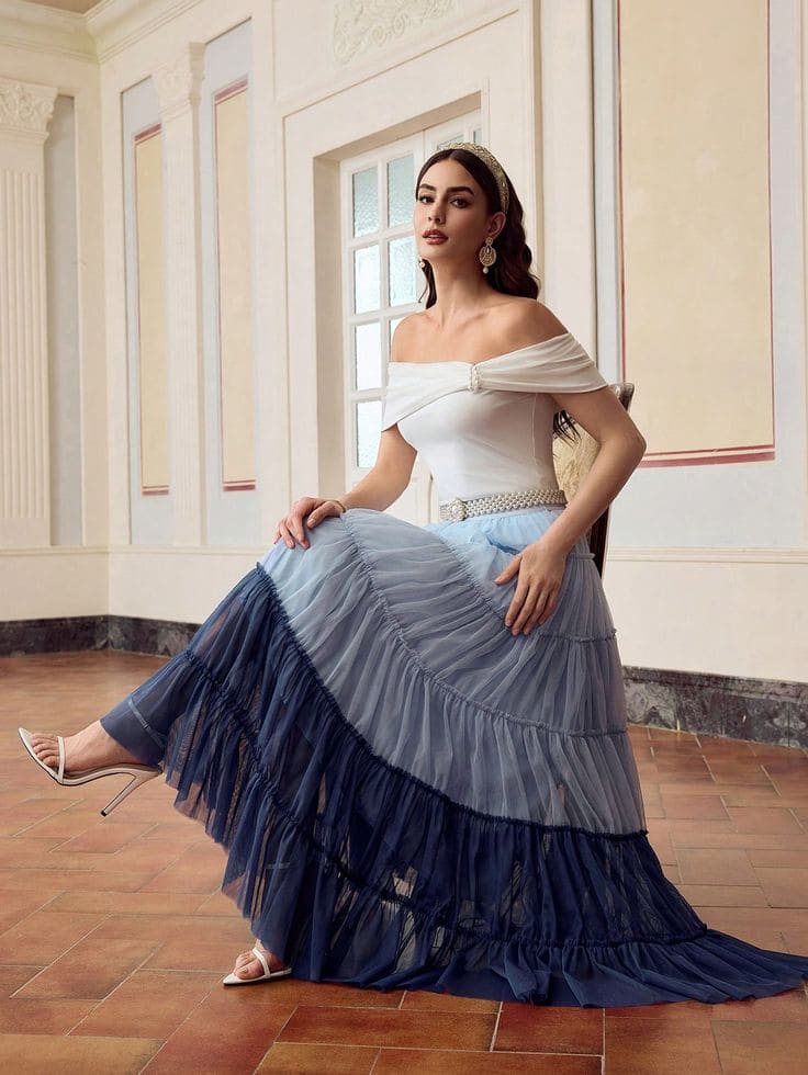 Xu hướng chân váy dài đi biển 2025 - Đừng bỏ lỡ!