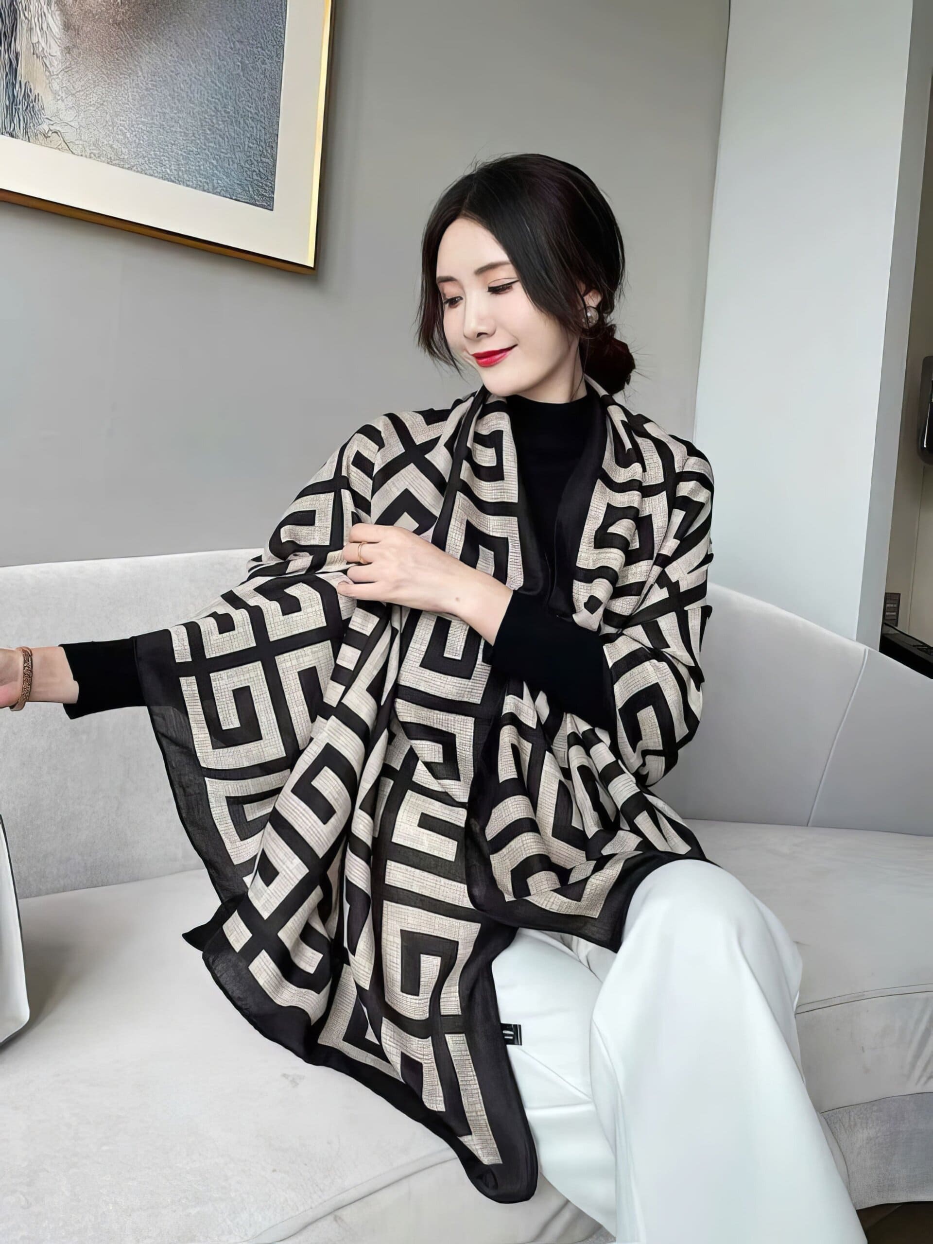 Các Loại Mẫu Khăn Choàng Đi Biển Đẹp Đang Làm Mưa Làm Gió - 