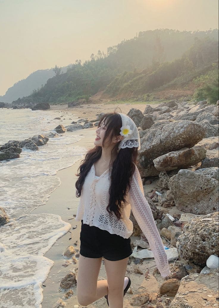 Mẹo chọn váy đi biển gần Hà Nội