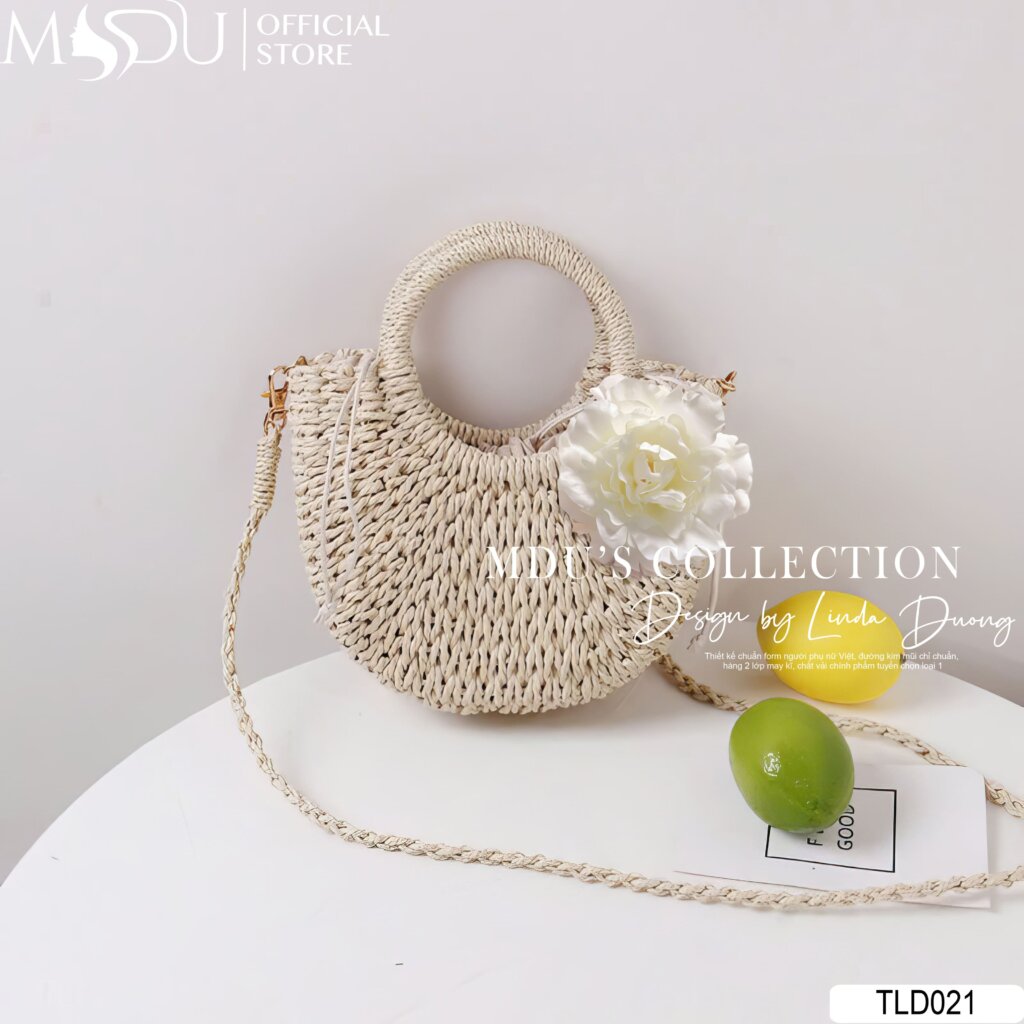 Túi Cói TLD021 – Phong Cách Gần Gũi Và Tinh Tế Cho Cô Gái Hiện Đại