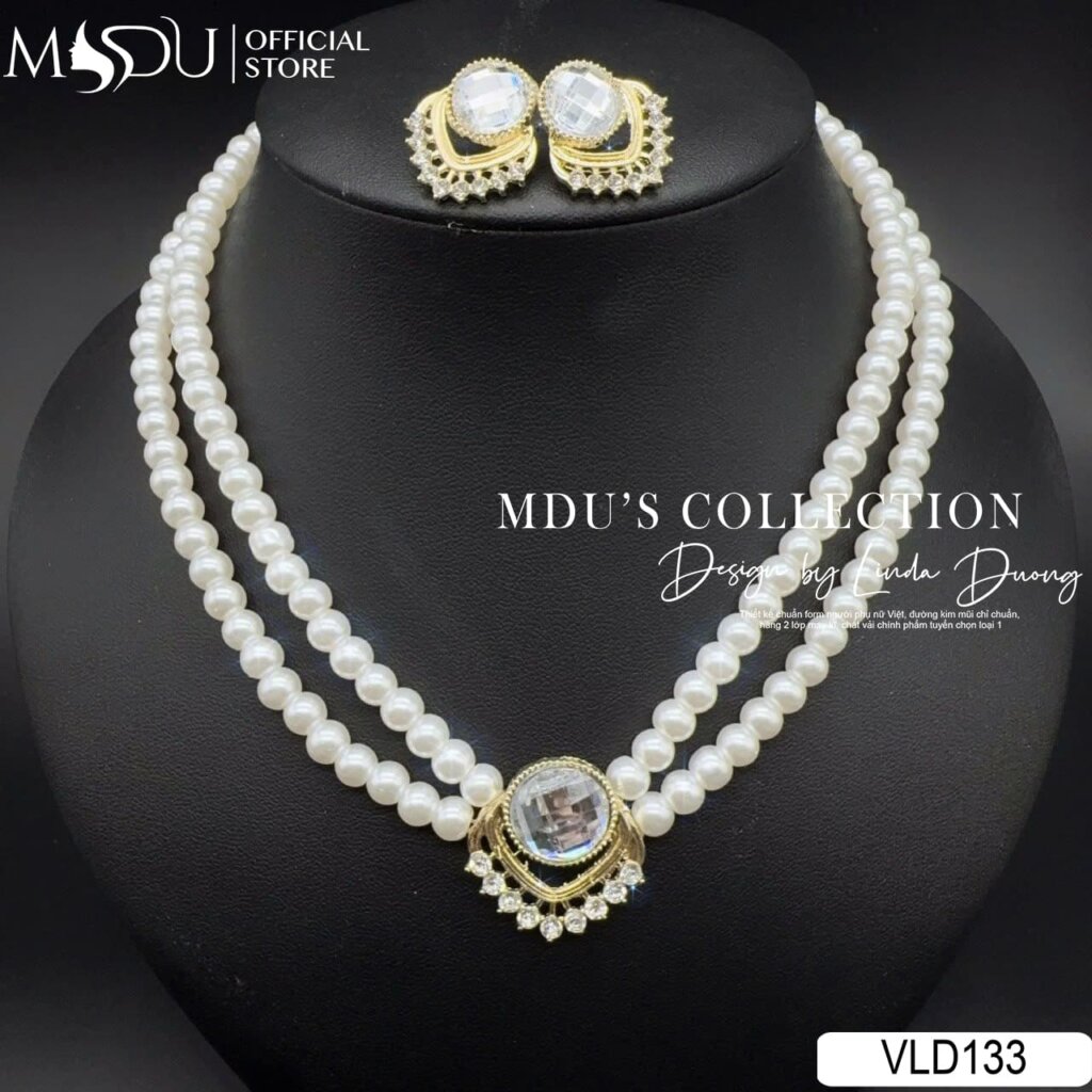 Vẻ Đẹp Kinh Điển Gặp Gỡ Hiện Đại – Bộ Trang Sức VLD133